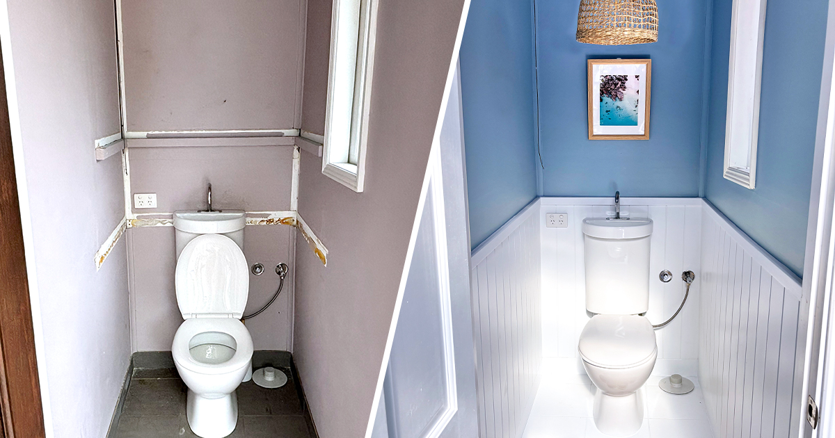 An Aussie Outhouse Makeover